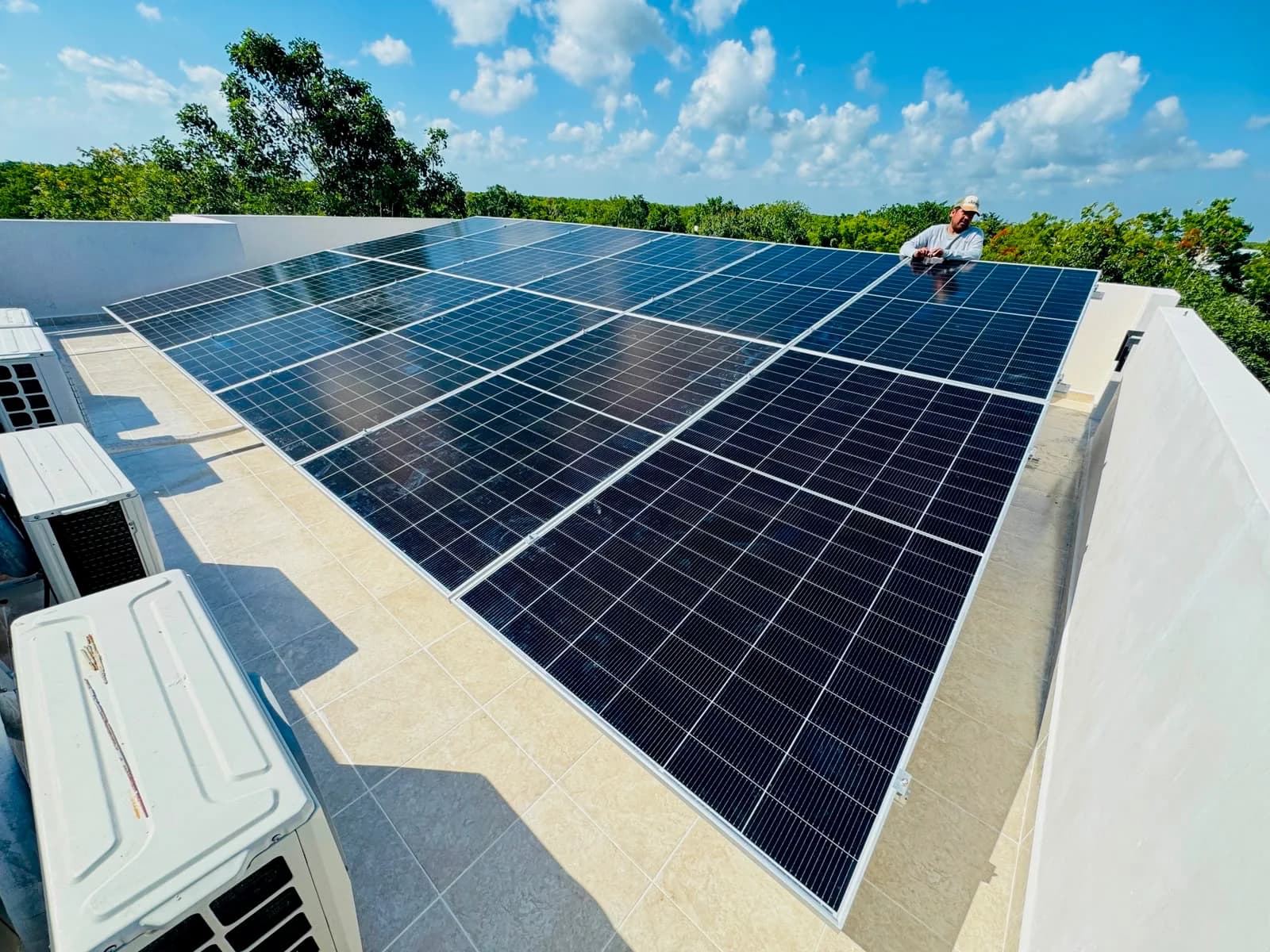 Property maintenance Tulum — electrical systems and solar panels